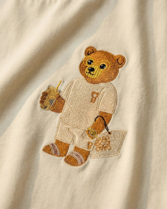 Brustbesticktes T-Shirt Filou CLXX.