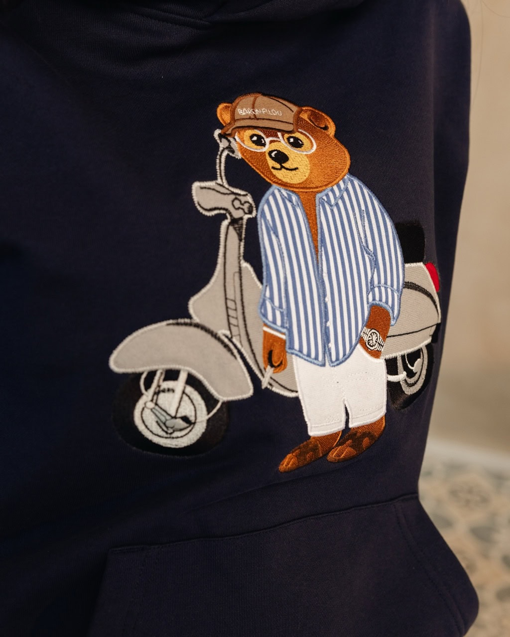 Bestickter Hoodie Filou CLXXI.