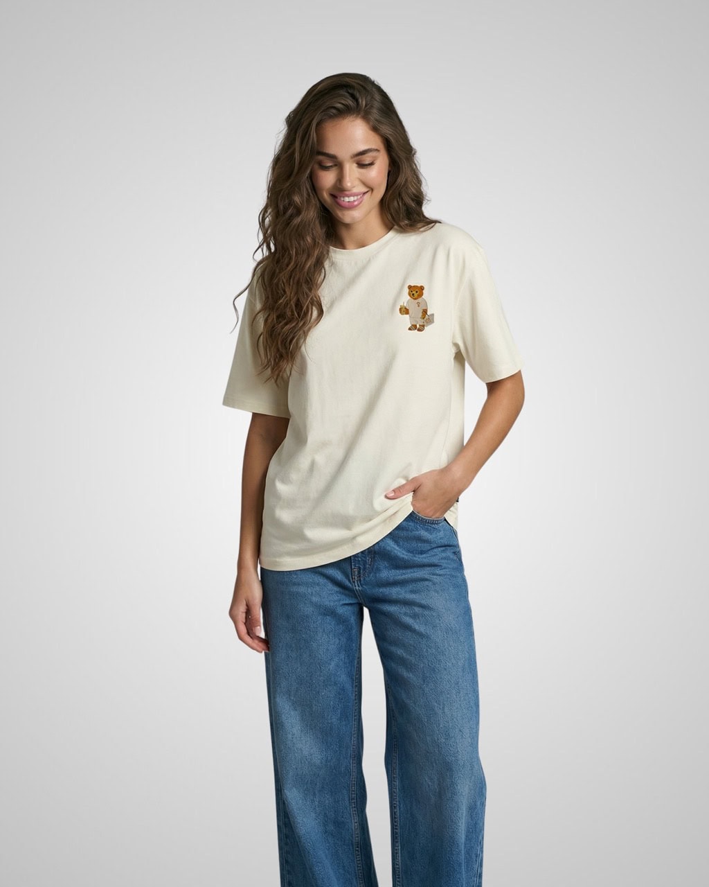 Brustbesticktes T-Shirt Filou CLXX.